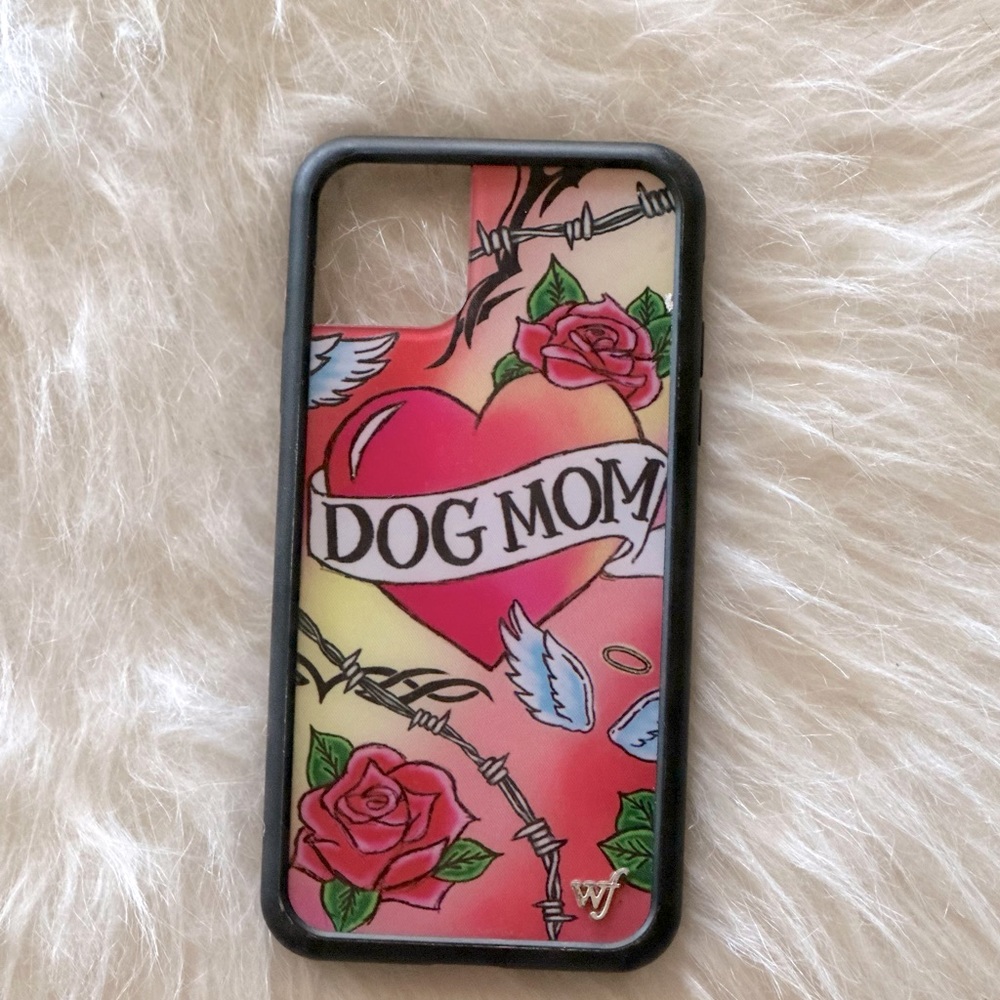 Wildflower Dog Mom Iphone Case